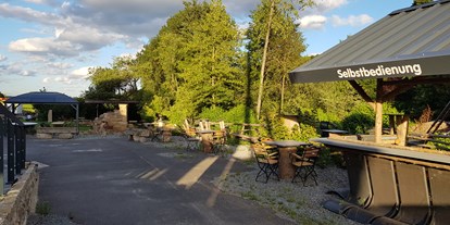 Hochzeit - Umgebung: mit Seeblick - Franken - Event Außenbereich - Eventhotel Ö-Cappuccino