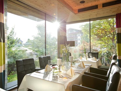Hochzeit - Art der Location: Restaurant - Tirol - Raum Zirbenlounge bis 25 Personen - Greenvieh Chalet