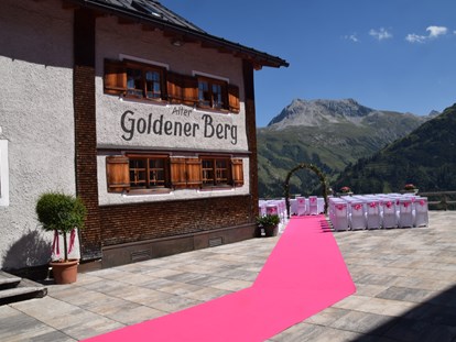 Hochzeit - Hochzeitsessen: 5-Gänge Hochzeitsmenü - Alpenregion Bludenz - Hotel Goldener Berg & Alter Goldener Berg