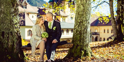 Hochzeit - Festzelt - Romantischer Schlosspark - perfekt für Fotoshootings - Naturhotel Schloss Kassegg