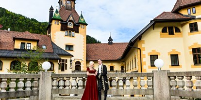 Hochzeit - Art der Location: ausgefallene Location - Steiermark - Schlosspark - ideal für Ihr Fotoshooting - Naturhotel Schloss Kassegg