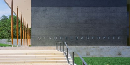 Hochzeit - Sommerhochzeit - Stuttgart - Strudelbachhalle von außen  - Strudelbachhalle