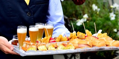 Hochzeit - Festzelt - Bayern - Bayrisches Fingefood
 - ViCulinaris im Kolbergarten