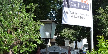 Hochzeit - Umgebung: in den Bergen - Bayern - Empfang im Garten  - ViCulinaris im Kolbergarten