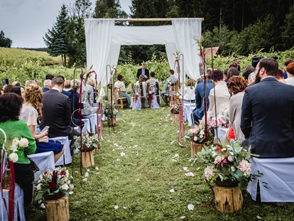 Hochzeit - Garten - Trauung im Wein & Lavendellabyrinth - Jöbstl Stammhaus 