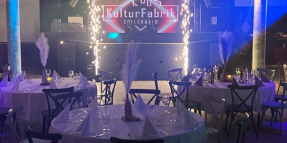 Hochzeit - externes Catering - Schwäbische Alb - KulturFabrik Zollernalb