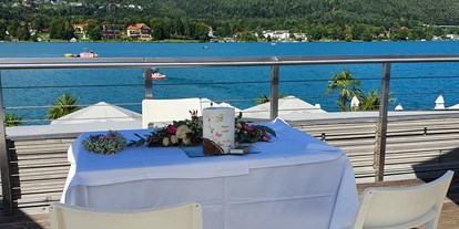 Hochzeit - Umgebung: am See - Wörthersee - Trauung mit Seeblick - Hotel Parks Velden