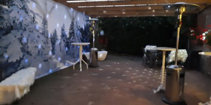 Hochzeit - Hochzeitsessen: Buffet - Deutschland - Terrasse im Winter - Dithmarscher Hof