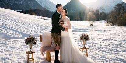 Hochzeit - Hunde erlaubt - Steiermark - Die Winterhochzeit im Narzissendorf Zloam im Ausseerland. - Narzissendorf Zloam