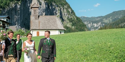 Hochzeit - Hunde erlaubt - Steiermark - romantischer geht's nicht -Heiraten in Gössl im Narzissendorf Zloam in Grundlsee - Narzissendorf Zloam