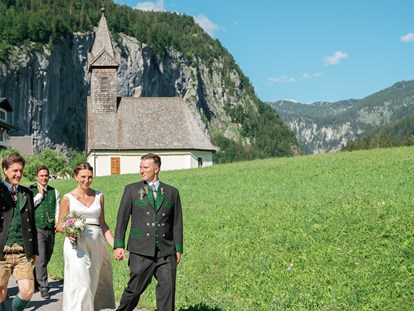 Hochzeit - Umgebung: am Land - Steiermark - romantischer geht's nicht -Heiraten in Gössl im Narzissendorf Zloam in Grundlsee - Narzissendorf Zloam