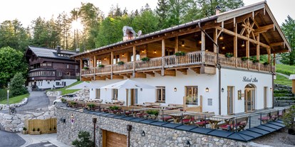 Hochzeit - nächstes Hotel - Tiroler Unterland - Brösel Alm mit Sonnenterrasse und Lounge - Berghotel Sudelfeld - Brösel Alm