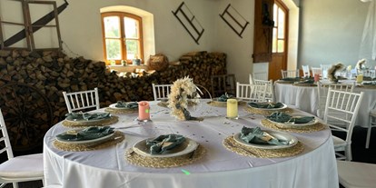 Hochzeit - Hochzeits-Stil: Boho - Oberbayern - Schöner Eventstadl