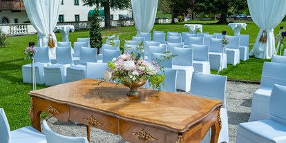 Hochzeit - Hunde erlaubt - Steiermark - Hochzeit im traumhaften Schlosspark - IMLAUER Hotel Schloss Pichlarn