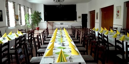 Hochzeit - Art der Location: Restaurant - Donauraum - Hochzeitsdekorationvorschlag - Bio Kräuterlandgasthaus mit Eventsaal für Hochzeiten