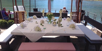 Hochzeit - Art der Location: Restaurant - Tirol - Kaiserwinkl Fischteiche in Schwendt