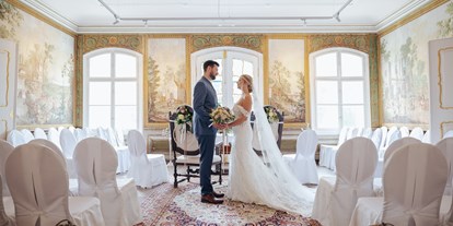 Hochzeit - Art der Location: im Freien - Niederösterreich - Trauung in unseren kaiserlichen Prunkräumlichkeiten - Schloss Luberegg