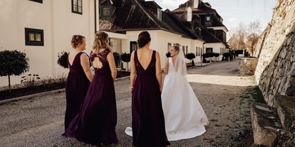 Hochzeit - Art der Location: im Freien - Niederösterreich - Schloss Luberegg bezaubert auch mit seiner Rückansicht! - Schloss Luberegg