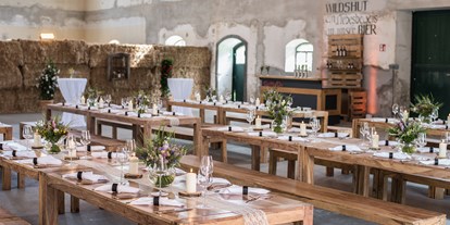 Hochzeit - Hochzeits-Stil: Rustic - Palting - Der Festsaal des Stiegl-Gut Wildshut bietet Platz für bis zu 150 Hochzeitsgäste. - Stiegl-Gut Wildshut