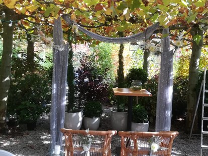 Hochzeit - Klimaanlage - Ladenburg - Elliots Cafe's Gartenhaus 