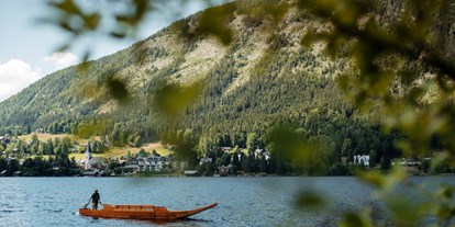 Hochzeit - Umgebung: am See - Öblarn - Altaussee Schiffahrt - Kapitänstrauung
