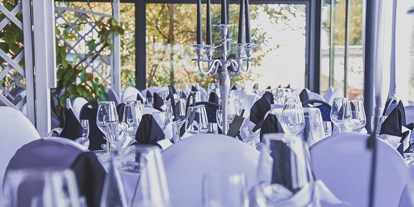 Hochzeit - Art der Location: Restaurant - Donauraum - Unser herrlicher Wintergarten lädt auch im Inneren zu einer fantastischen Hochzeitsfeier ein. - Donau Restaurant - Vabene