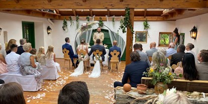 Hochzeit - Art der Location: Gasthaus - Thermenland Steiermark - Landgut Marienhof Herberstein - Trauung - Landgut Marienhof Herberstein