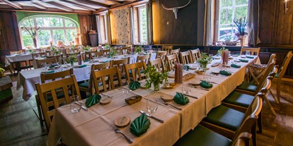 Hochzeit - Personenanzahl - Beiersdorf - Im Saal ist platz für bis zu 55 Personen - Bergwirtschaft Bieleboh Restaurant & Hotel
