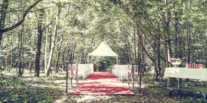 Hochzeit - Art der Location: Scheune - Fasanenwald Traulocation für eine Freie Trauung in Baden-Württemberg. - Hofgut Domäne GmbH