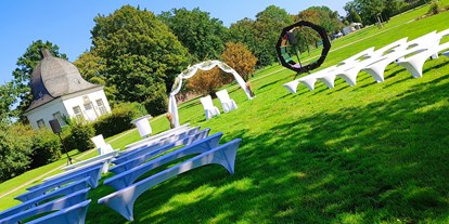 Hochzeit - Hochzeitsessen: mehrgängiges Hochzeitsmenü - Sauerland - Freie Trauung - Wasserschloss Haus Opherdicke