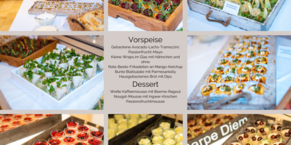 Hochzeit - Festzelt - Deutschland - Eine kleine Auswahl vom Vorspeisen - & Dessertbuffet - THIES42