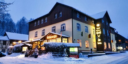 Hochzeit - Parkplatz: kostenlos - Sachsen - Hauptgebäude - Hotel Restaurant "Seiffener Hof"