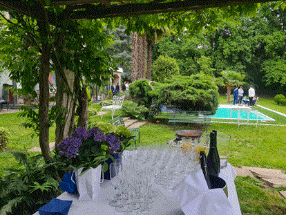 Hochzeit - Umgebung: im Park - Italien - Villa Sofia Italy