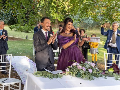 Hochzeit - Umgebung: im Park - Villa Sofia Italy