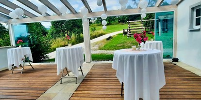 Hochzeit - Art der Location: Gasthaus - Sonnenterasse - Sunnseite beim Freiseder am Pöstlingberg