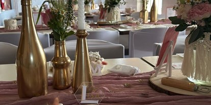 Hochzeit - Geeignet für: Private Feier (Taufe, Erstkommunion,...) - Werne - Individuelle Dekoration, der Kreativität sind keine Grenzen gesetzt.  - Landhof Zobel