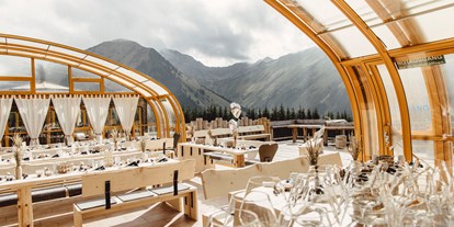 Hochzeit - Art der Location: Wintergarten - Österreich - Das VIEW - Die Hochzeitslocation in Tirol. - Das View - the Pop-Up