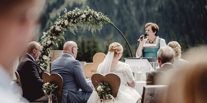Hochzeit - Umgebung: am Land - Zugspitze - Berghochzeit beim VIEW in 6622 Berwang. - Das View - the Pop-Up