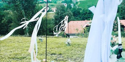 Hochzeit - Geeignet für: Private Feier (Taufe, Erstkommunion,...) - Süd & West Steiermark - Weingut Michi Lorenz