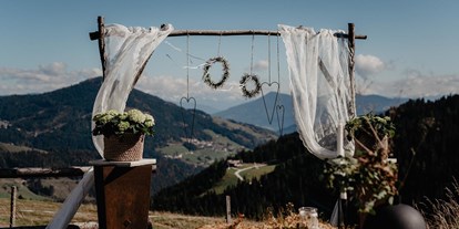 Hochzeit - Pongau - Eure Gartenhochzeit auf der Tiergartenalm am Hochkönig in Salzburg. - TIERGARTEN ALM