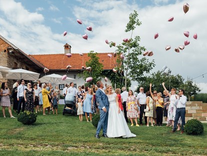 Hochzeit - Art der Location: Bauernhof/Landhaus - Thalheim bei Wels - Garten der Geheimnisse