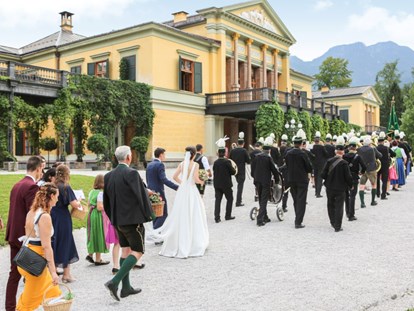 Hochzeit - Trauung im Freien - Bad Aussee - Kaiservilla Bad Ischl