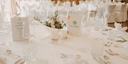Hochzeit - Hochzeitsessen: mehrgängiges Hochzeitsmenü - Schwäbische Alb - Villa Hirzel