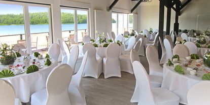 Hochzeit - nächstes Hotel - Nossentiner Hütte - Bootshaus für bis zu 80 Personen - Van der Valk Naturresort Drewitz