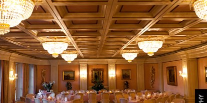 Hochzeit - Art der Location: Hotel - Maria Jeutendorf - Der Festsaal des Hotel Schloss Dürnstein in Niederösterreich. - Hotel Schloß Dürnstein