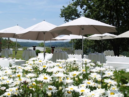 Hochzeit - Umgebung: in Weingärten - Südburgenland - Empfang und/oder Agape auf der Hotelwiese - Das Eisenberg