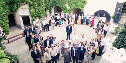 Hochzeit - Festzelt - Österreich - Der Innenhof des Schloss Ernegg in Niederösterreich. - Schloss Ernegg