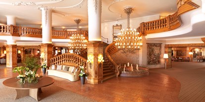 Hochzeit - nächstes Hotel - Seefeld in Tirol - Interalpen-Hotel Tyrol Eingangshalle - Interalpen-Hotel Tyrol *****S GmbH