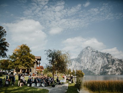 Hochzeit - Trauung im Freien - Bad Ischl - Spitzvilla Traunkirchen