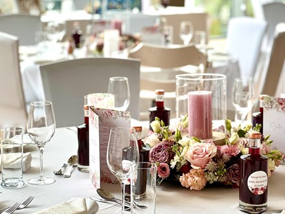 Hochzeit - Art der Location: Restaurant - Niederösterreich - Die passende Deko ergänzt das stimmungsvolle Ambiente. - Das Schloss an der Eisenstrasse****